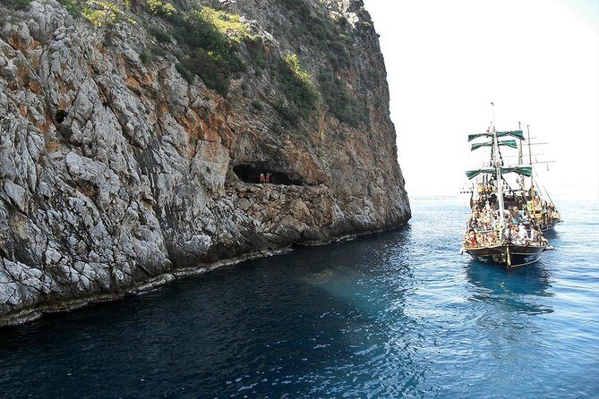 Alanya City Tour - Departure from Side - Alanya Harbor boat ride: caves, coast, and the “vendor soundtrack”