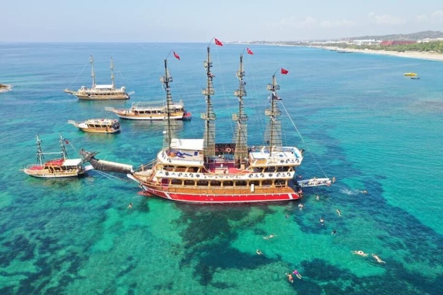 City of Side: Full-day Boat Tour with Lunch & Foam Party - Foam Party Fun Plus Jumping: Know the Safety Angle