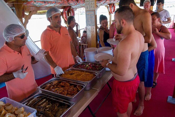 Dolphin Islands Boat Trip Lunch and Soft Drink Included From Side - Foam Party and Deck Time: The Fun Between Stops