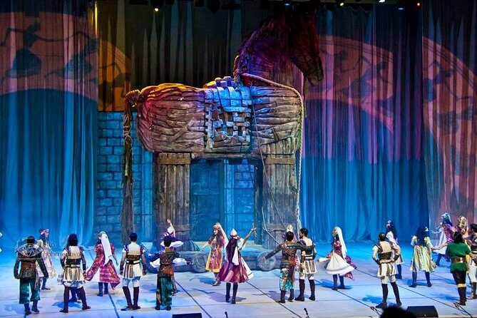 Fire of Anatolia Show at Gloria Aspendos Arena from Side - The Evening Flow From Side: Why the 7-Hour Timing Works