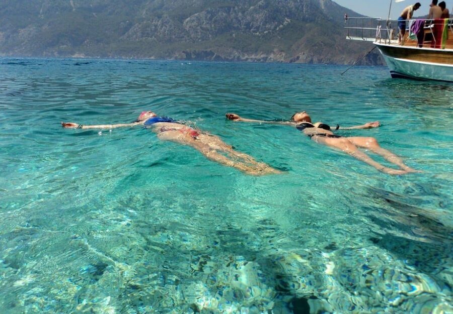From Alanya, Side To Adrasan Suluada Boat Tour with Lunch - Lunch on board with tea and biscuits: what’s included, and what to plan for