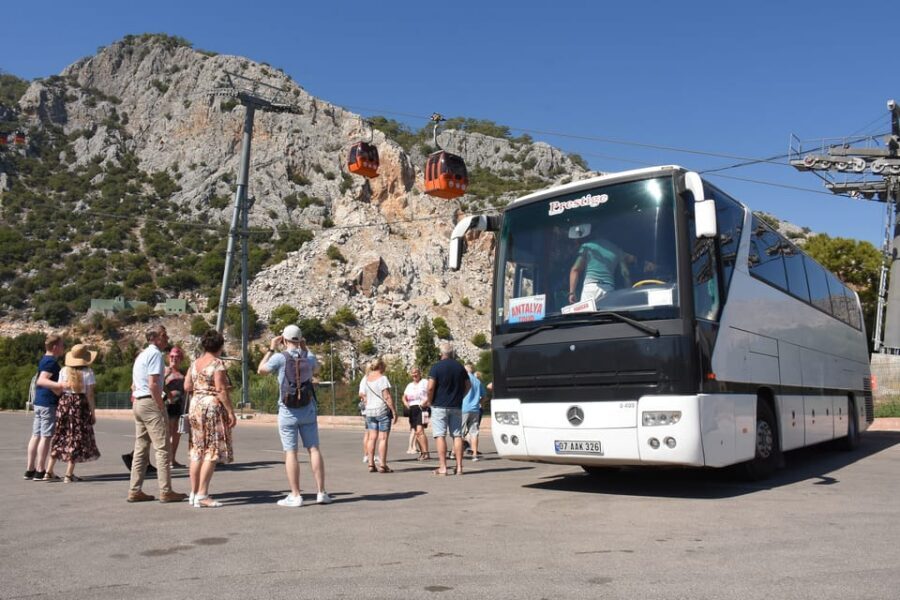 From city of Side: City Tour including Waterfalls - Key highlights worth knowing