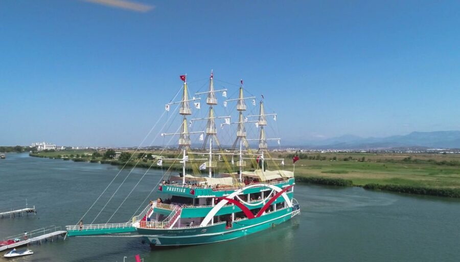 From City of Side: Dolphins Island Boat Trip with Transfer - Manavgat River to Dolphins Island bay: the ride and the view moments