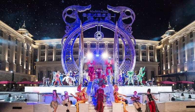 From Side: Land Of Legends Night Show With Transfer - Price and Logistics: What you’re actually booking for $25