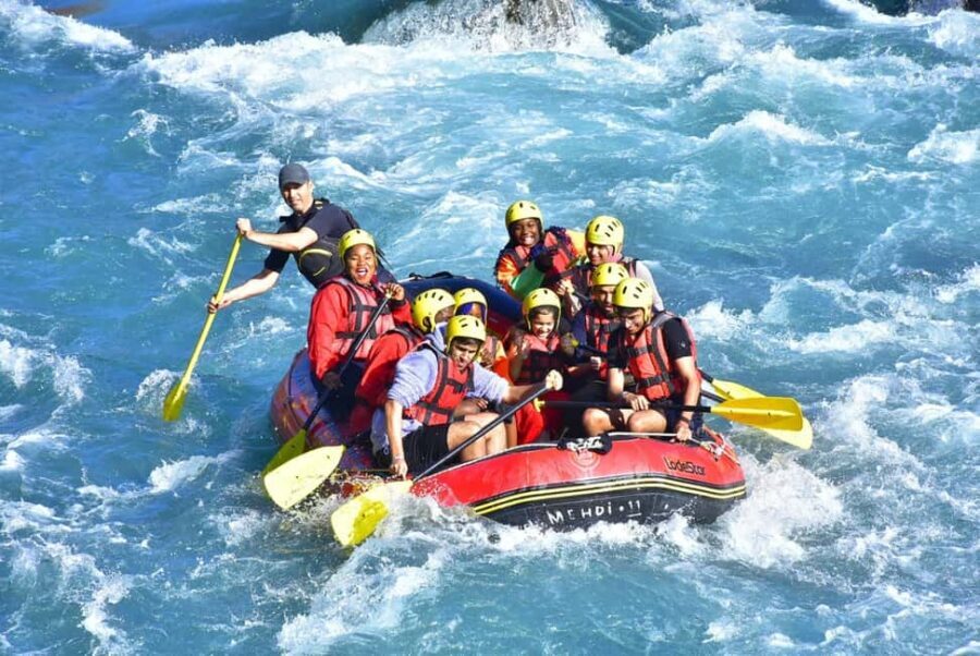 From Side: Rafting w/ Zipline, Quad, Jeep Safari & Lunch - Buffet lunch: included, filling, and best treated as recovery fuel
