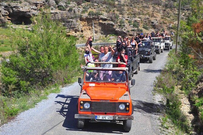 Full Day Jeep Safari in Side and Manavgat - Green Canyon by Jeep: Aqueducts, Off-Road Show, and Water Play