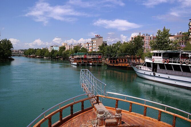 Manavgat River Cruise, Waterfalls and Market Tour from Side - Manavgat Waterfall: the scenic walk that costs extra (and can be short)