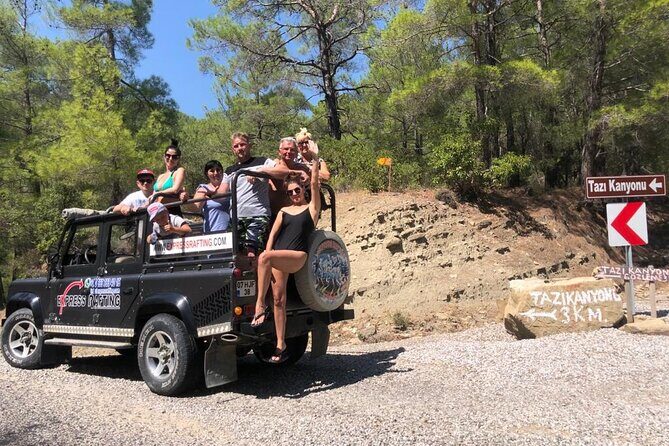 Rafting & Jeep Safari Tour From Antalya, Alanya, Side - Köprülü Canyon rafting: 14 km, gear provided, safety first