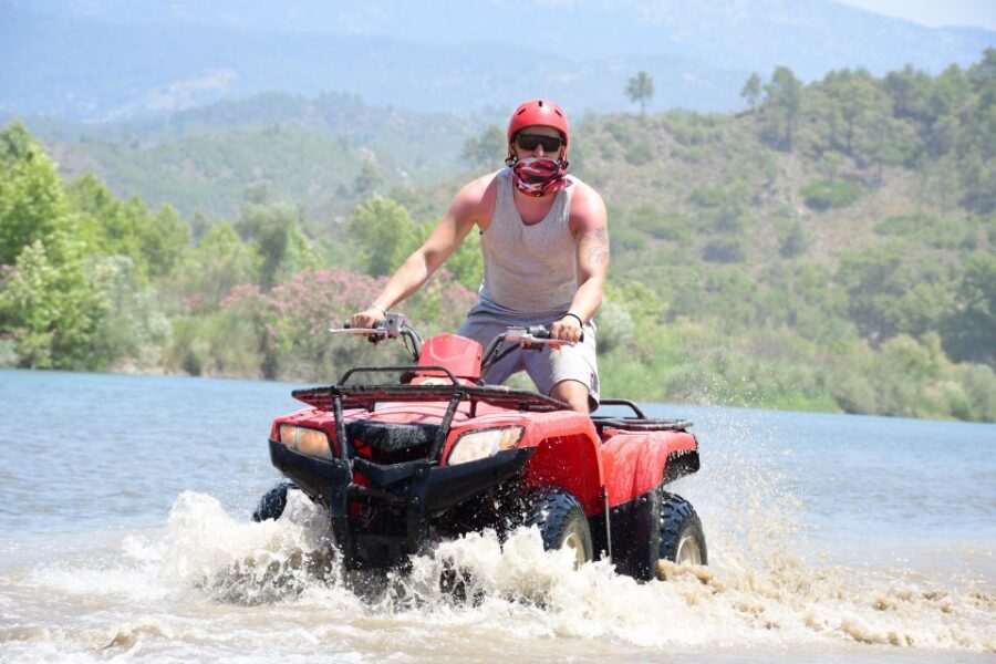Rafting & Quad Safari Combi Tour - The 20 km quad ride: following the river and your guide
