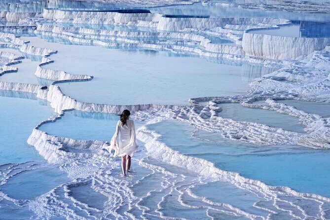 Side Express Pamukkale &Hierapolis Day Trip w/Lunch & Pickup - Pamukkale Thermal Pools + Hierapolis Time: How to Use Your 3 Hours