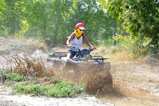 Side: Guided Quad Bike Riding Experience - Getting there smoothly: air-conditioned coach and the short intro