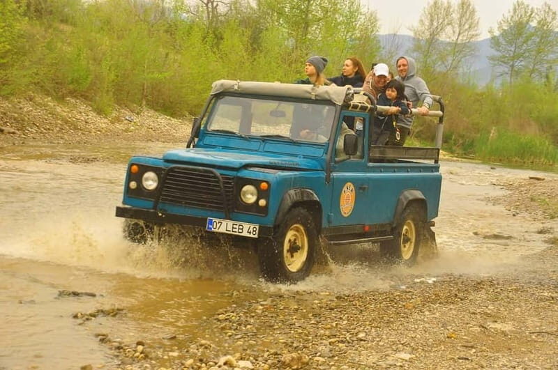 Side: Jeep Safari Tour with Lunch and Green Canyon See - Getting Picked Up in Side Without Losing Time