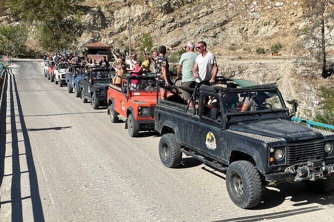 Side Jeep Safari With lunch included - Green Canyon: lunch by the lake and mini water park slides