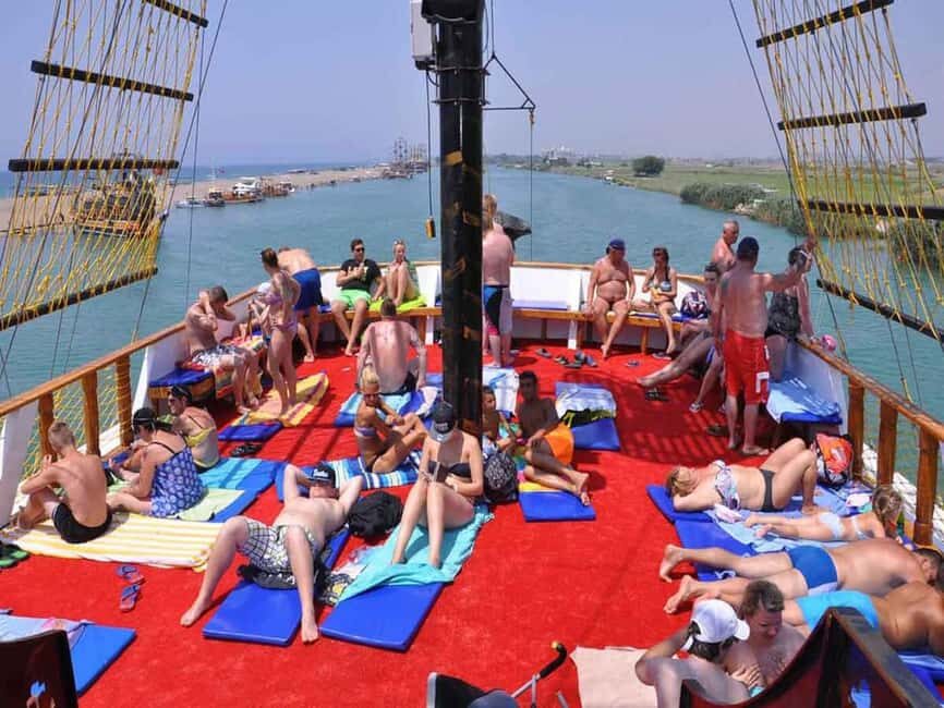 Side: Manavgat Boat, Bazaar, & Waterfall Day Trip with Lunch - Boat time on the Manavgat River: the calm part of the day