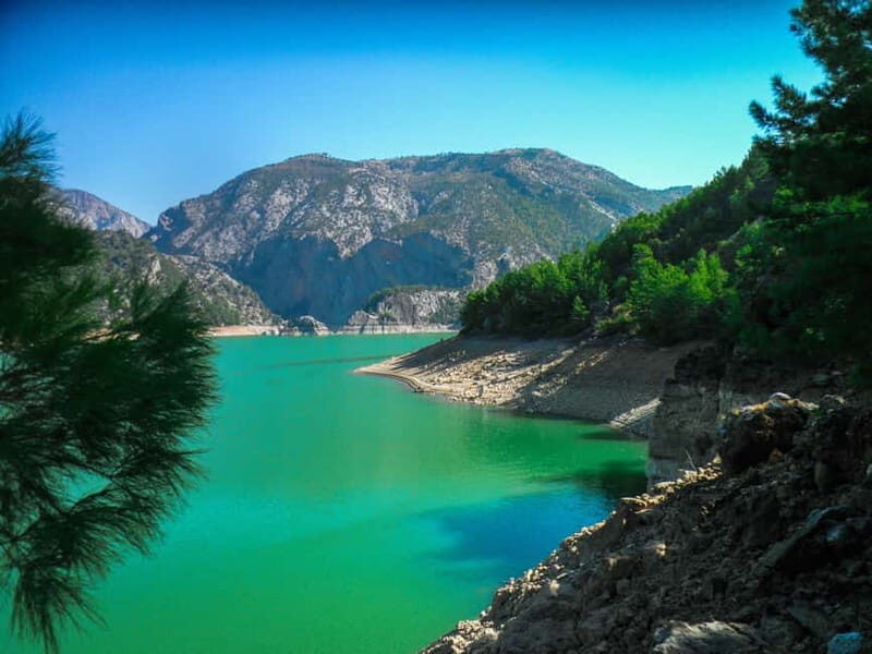 Side Mix Tour: Cabrio Safari & Green Canyon Boat & Waterfall - Green Lake Boat Trip: The Calmest Hour of the Day