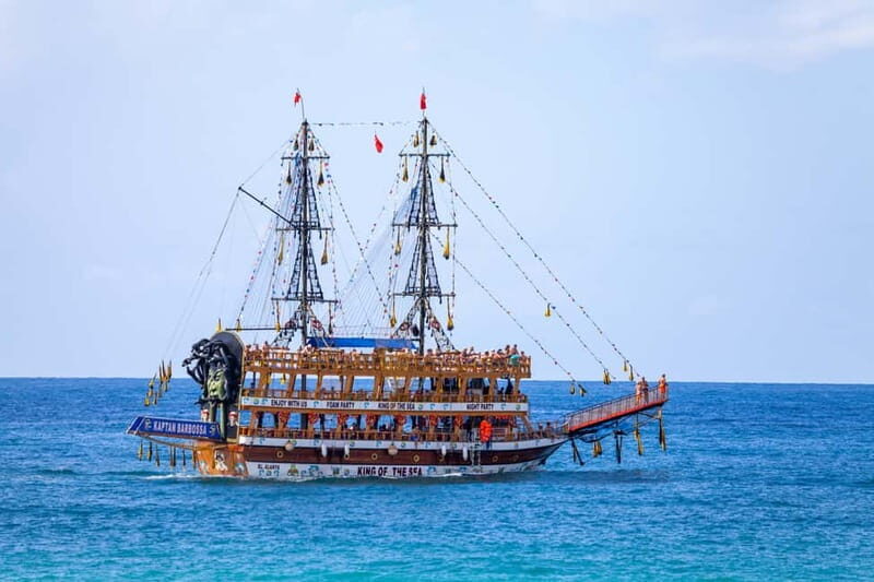 Side: Pirate Boat Trip with Lunch & Swimming Stops - Key things to know before you go